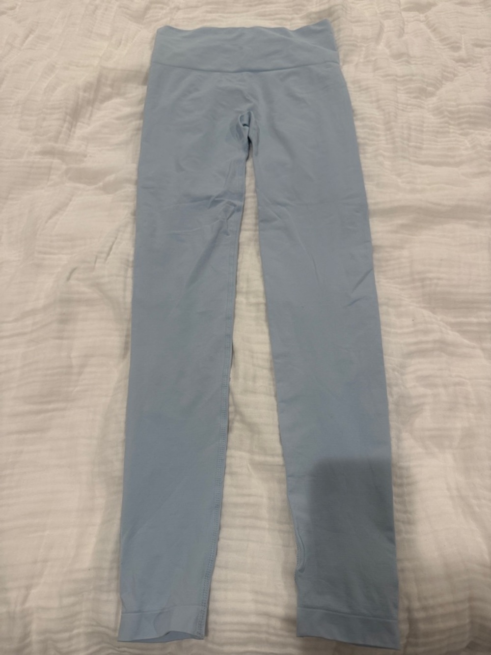 SKIMS Pale Blue Seamless Leggings